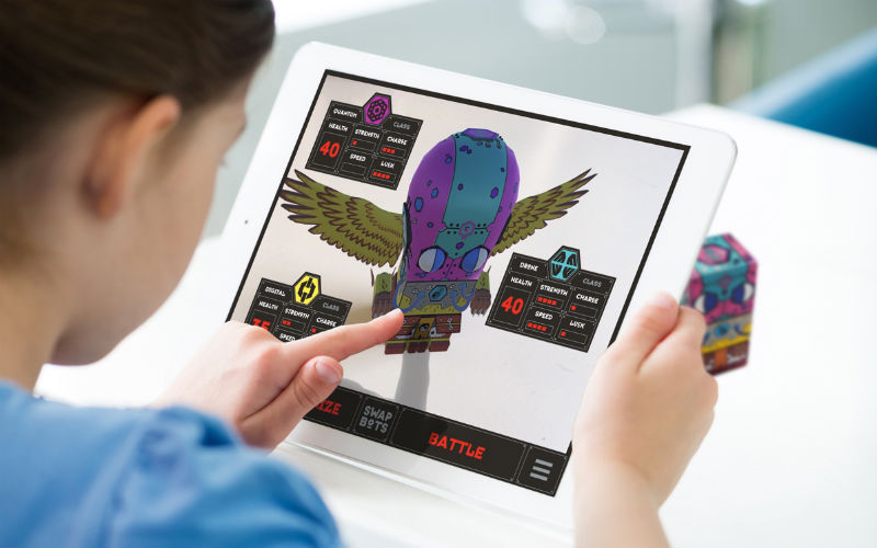 SwapBots Augmented Reality